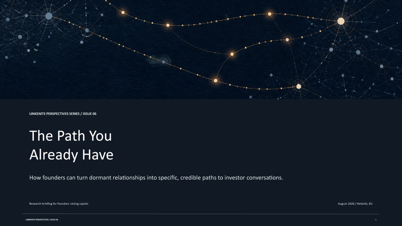 Slide 1: The Path You Already Have