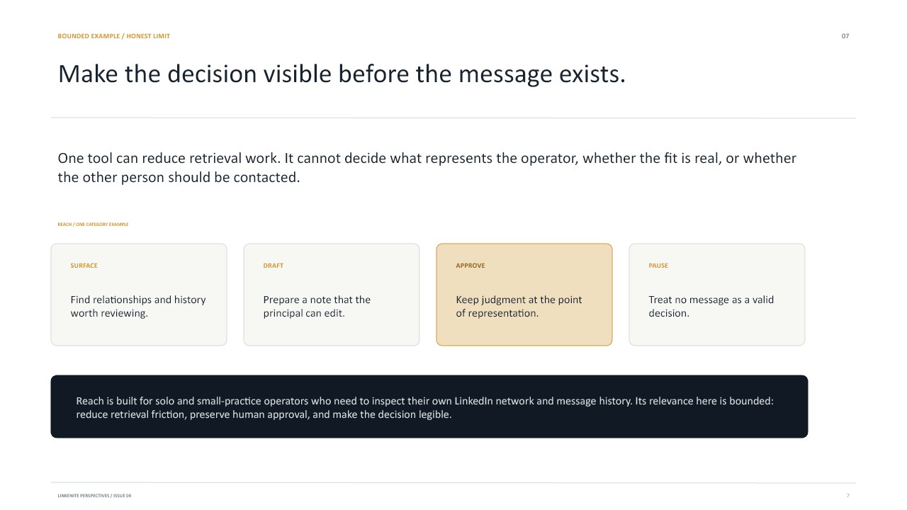 Slide 7: Referrals carry your reputation